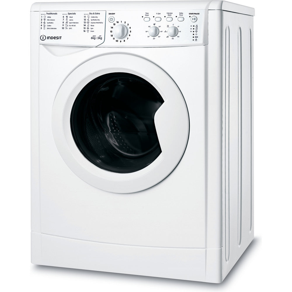 Freestanding washer dryer: 6,0kg - IWDC 65125 UK N