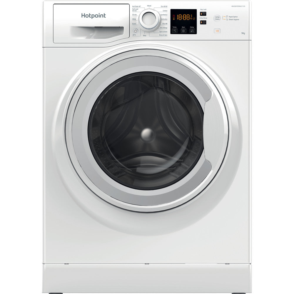 Hotpoint NSWR945CWKUKN White 9kg Freestanding Washing Machine