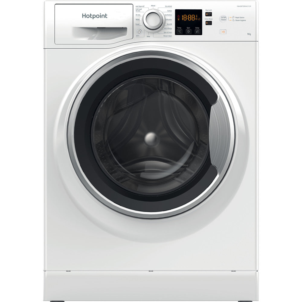 Hotpoint NSWE965CWSUKN White 9kg Freestanding Washing Machine