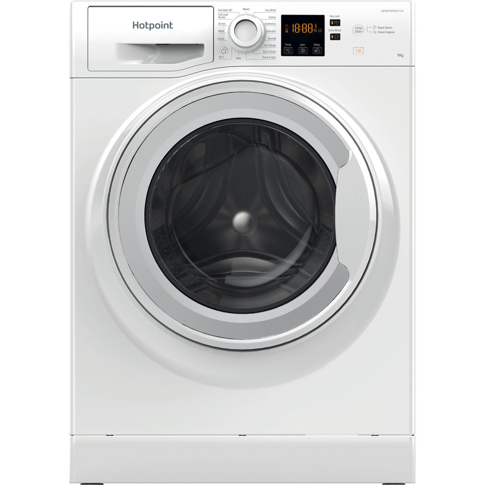 Hotpoint NSWM945CWUKN White 9kg Freestanding Washing Machine