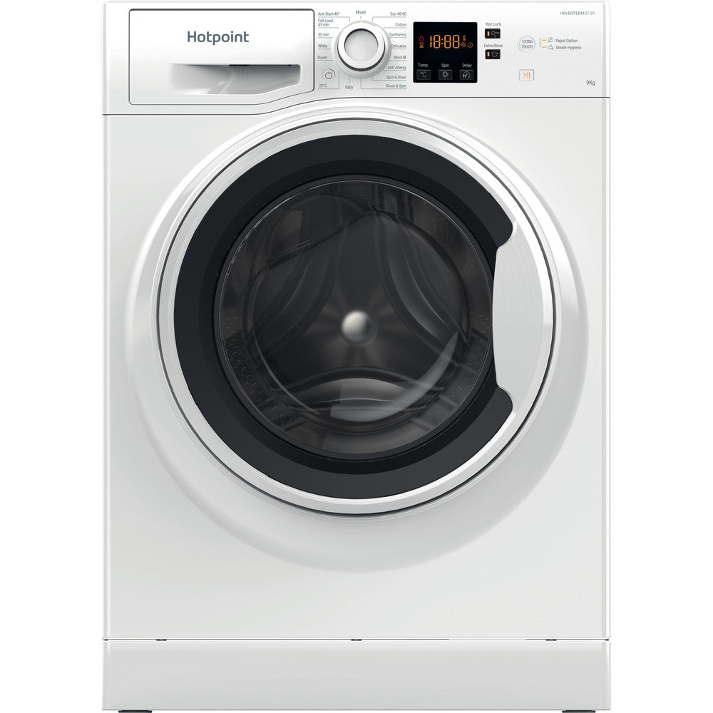 Hotpoint NSWA945CWWUKN White 9kg Freestanding Washing Machine