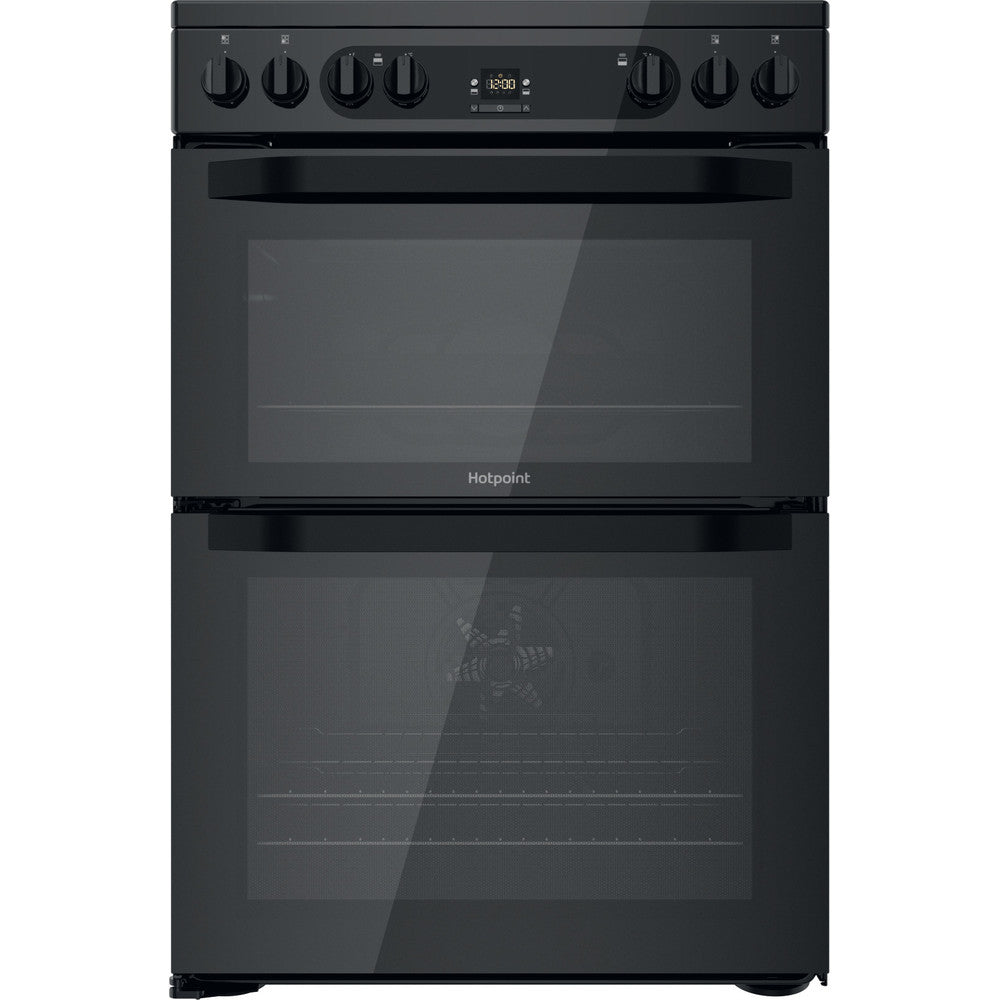 Hotpoint HDM67V92HCB/UK Double cooker - Black