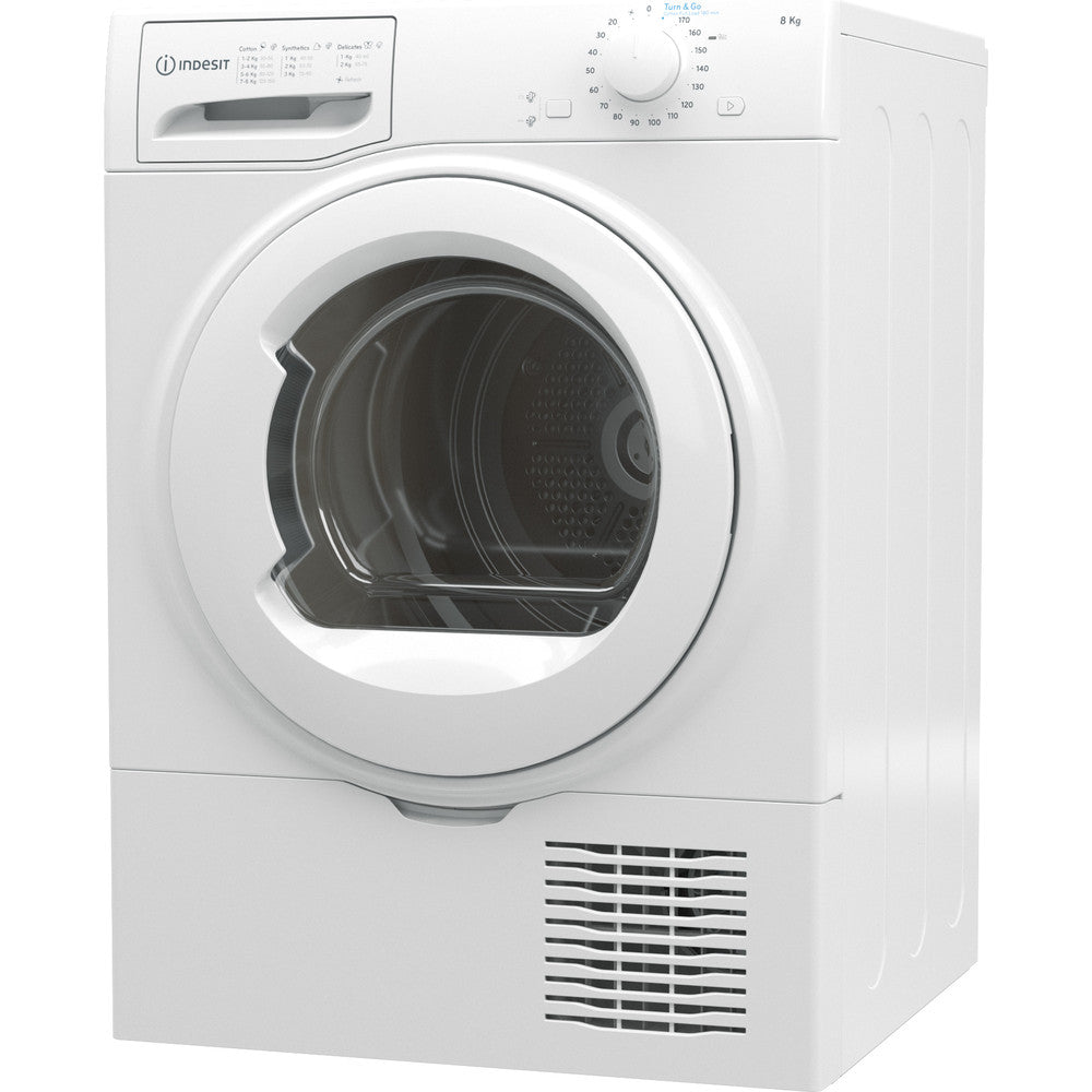 Condenser tumble dryer: freestanding, 8,0kg - I2 D81W UK