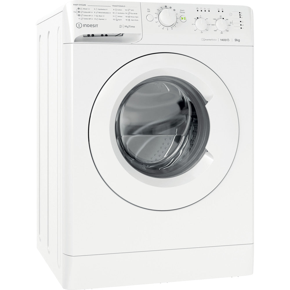 Freestanding front loading washing machine: 9,0kg - MTWC 91495 W UK N