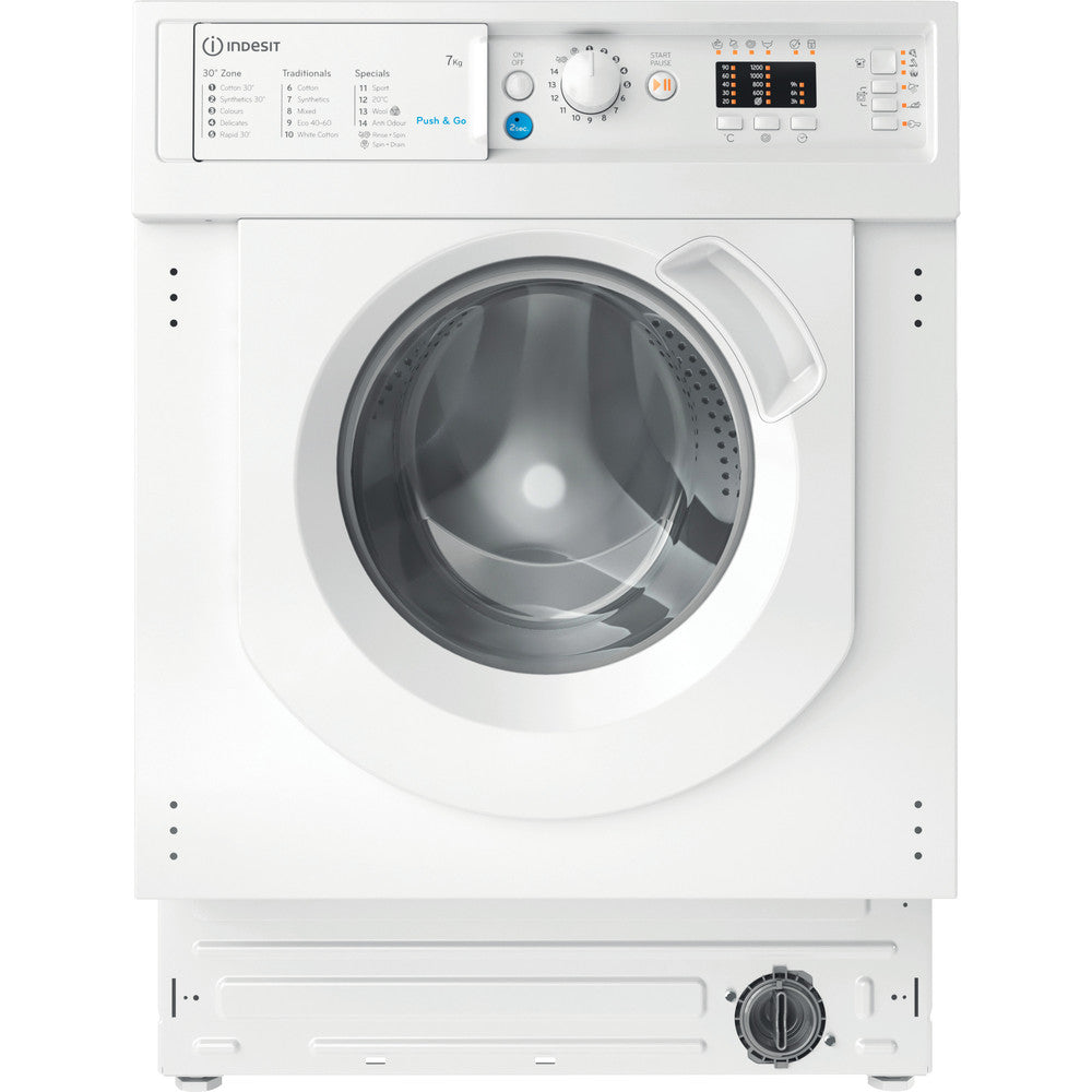 Built in front loading washing machine: 7,0kg - BI WMIL 71252 UK N