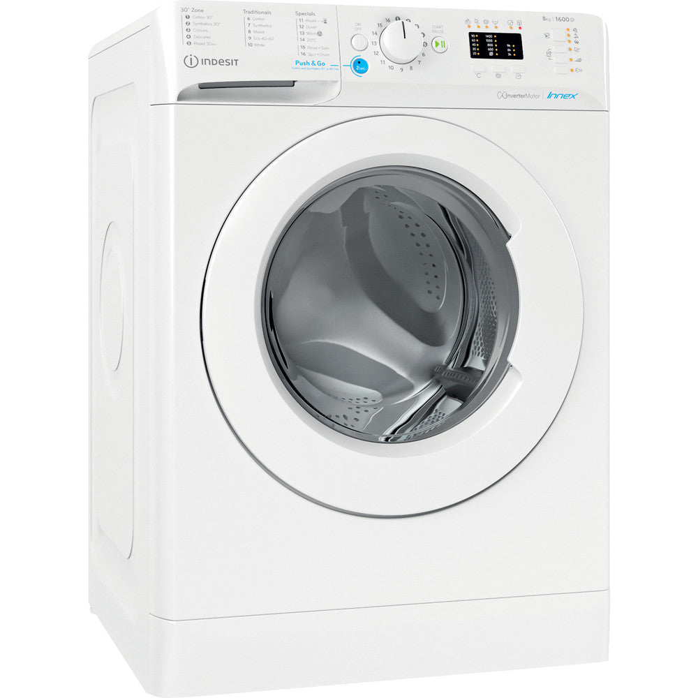 Freestanding front loading washing machine - BWA 81684X W UK N